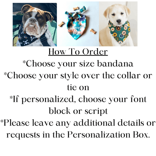 Fall Leaves Dog Bandana - Wild Things, Etc.