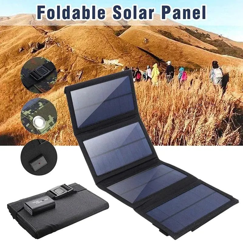 Foldable Solar Panel Charger - Wild Things, Etc.