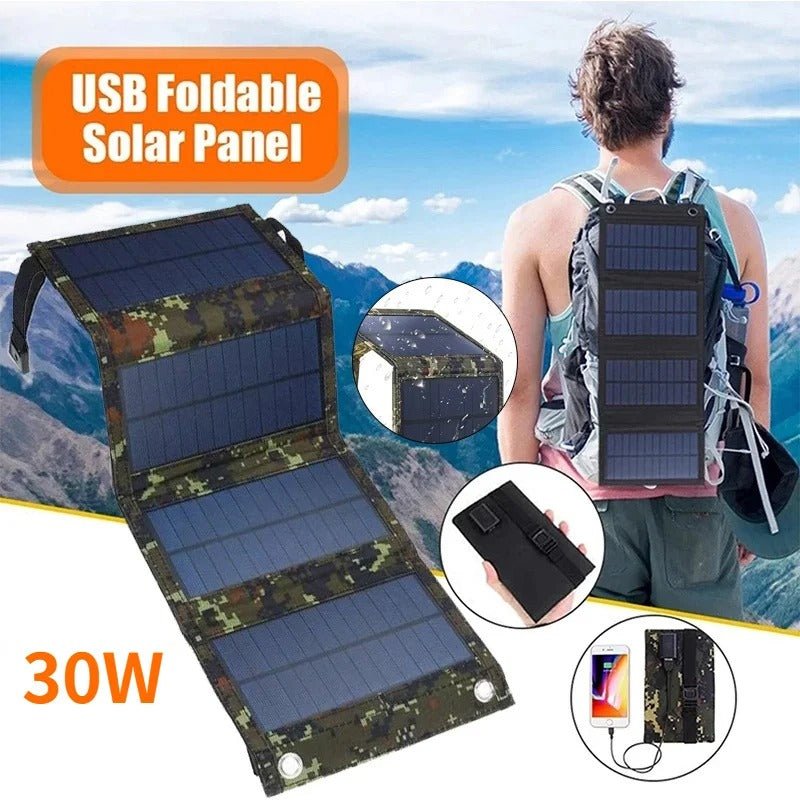 Foldable Solar Panel Charger - Wild Things, Etc.