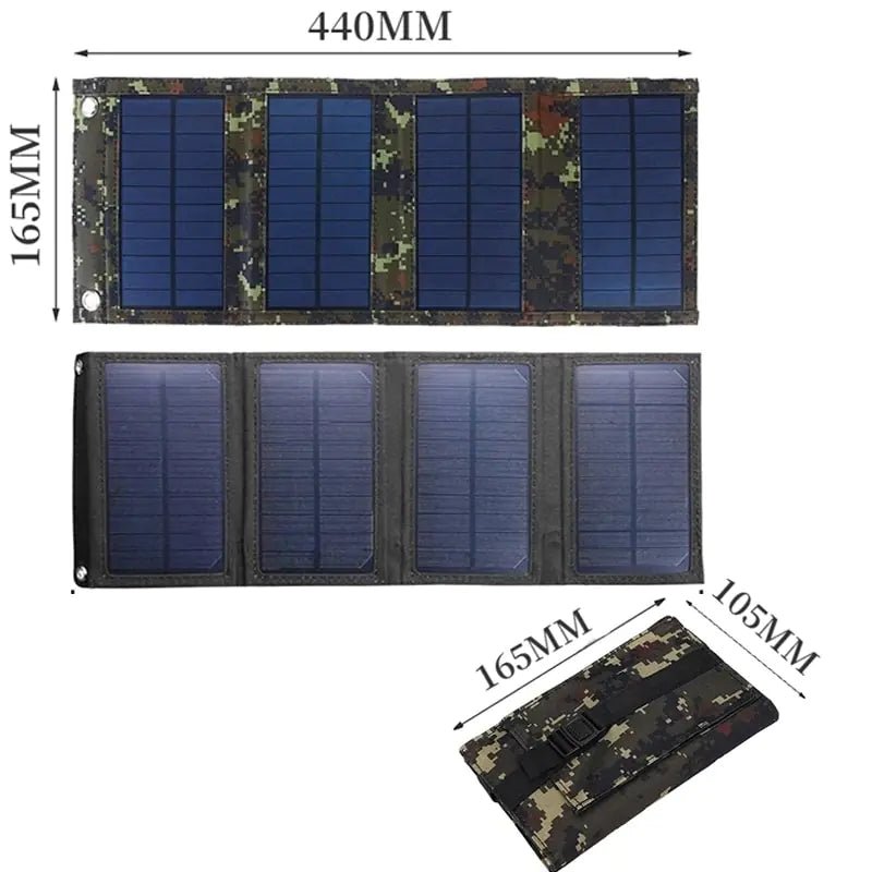 Foldable Solar Panel Charger - Wild Things, Etc.
