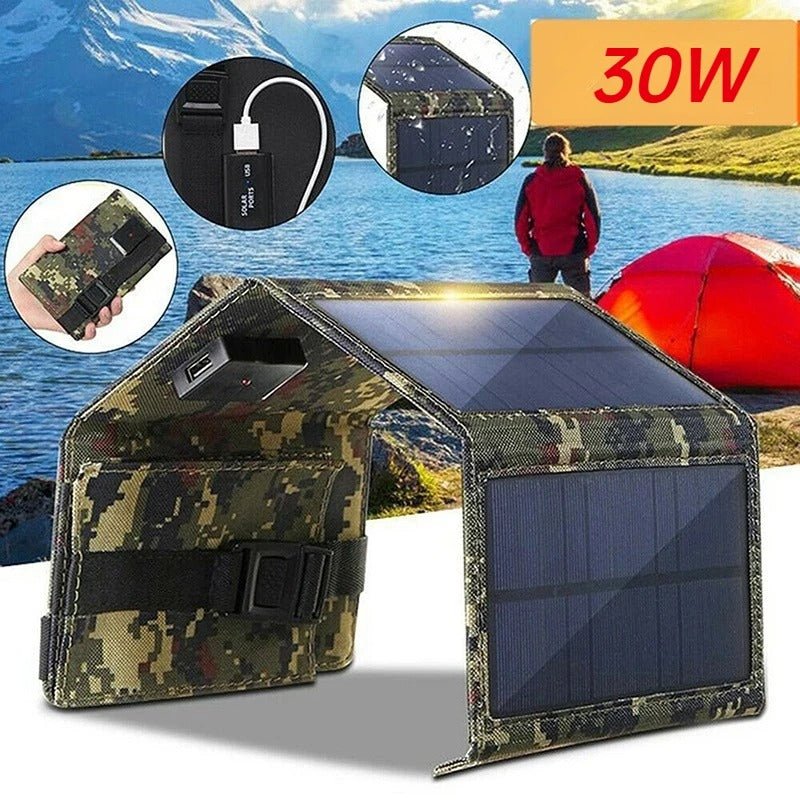 Foldable Solar Panel Charger - Wild Things, Etc.