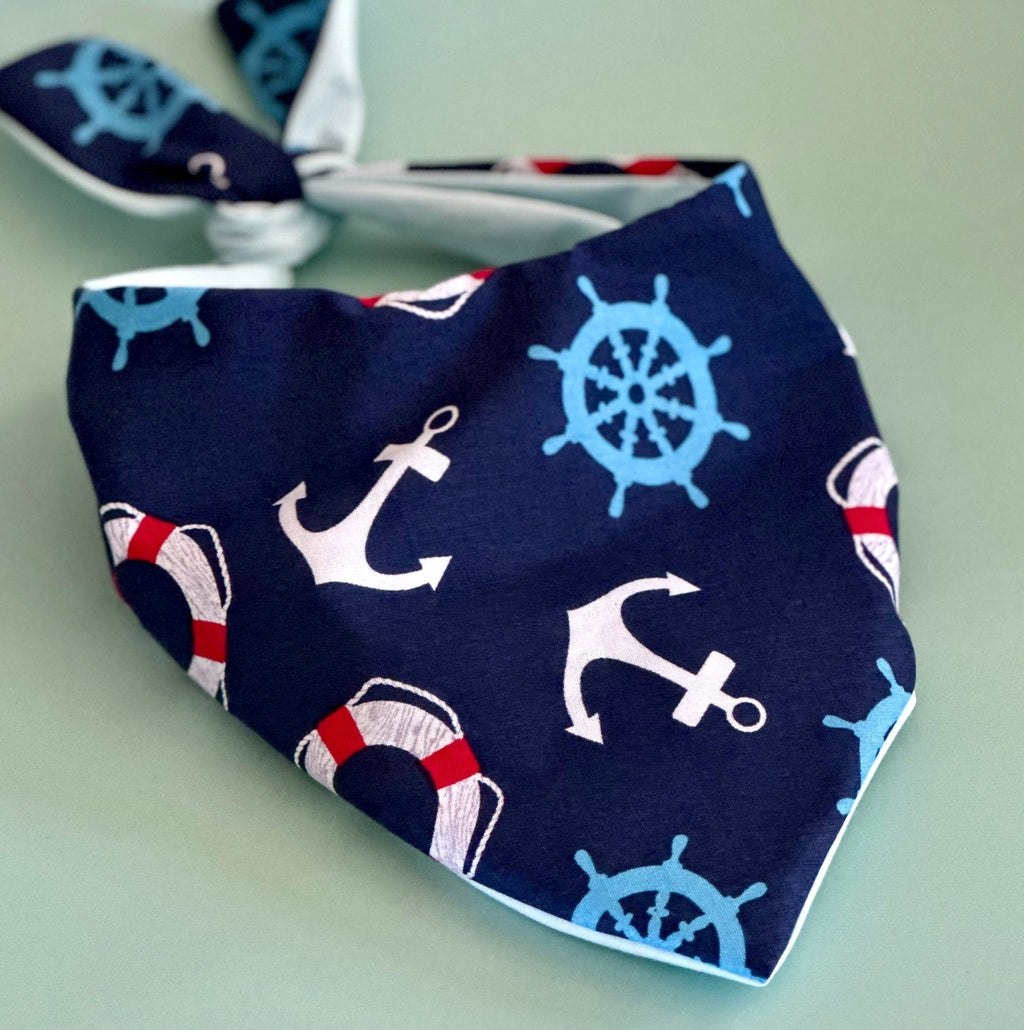 Nautical Dog Bandana New Arrivals - Wild Things, Etc.