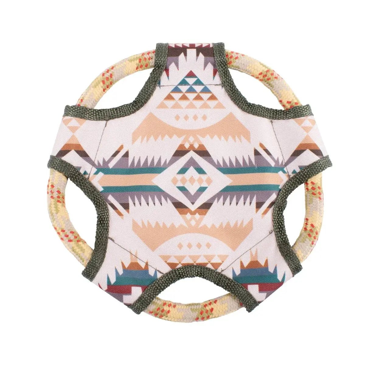 Pendleton Flying Disc Rope Dog Toy - Wild Things, Etc.