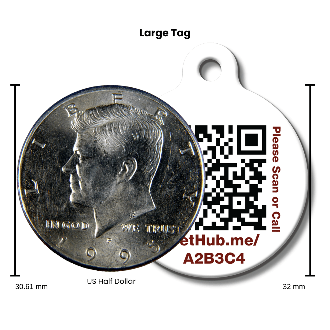 PetHub QR Pet ID Tag – Original Get Me Home Club - Wild Things, Etc.