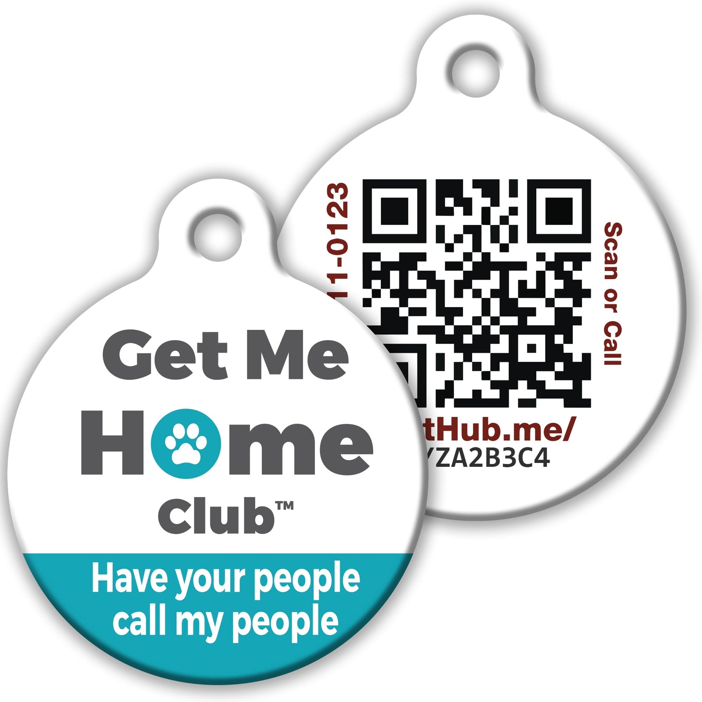 PetHub QR Pet ID Tag – Original Get Me Home Club - Wild Things, Etc.