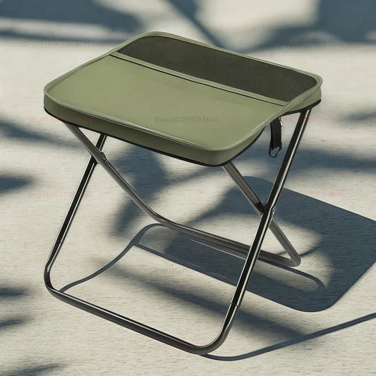 Portable Foldable Backpack Stool – Lightweight Camping Chair for Fishing, Picnic & Travel - Wild Things, Etc.
